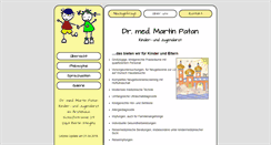 Desktop Screenshot of dr-patan.de